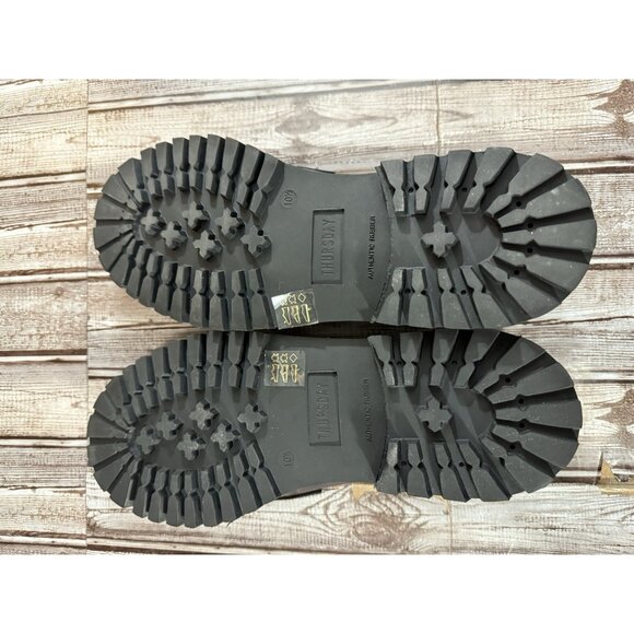 THURSDAY Penny Leather Loafer Shoes Size 10.5 Color Burgundy New - Picture 8 of 9